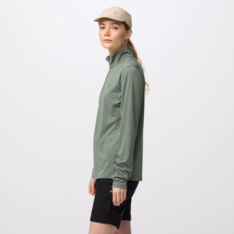 Damska koszulka Abisko Day Hike Half Zip