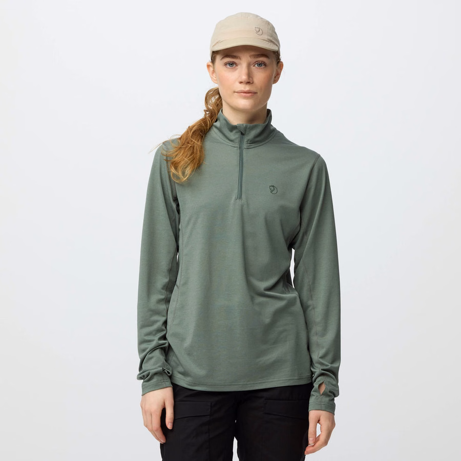 Damska koszulka Abisko Day Hike Half Zip