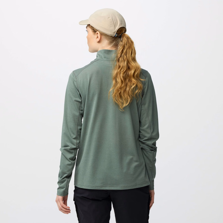 Damska koszulka Abisko Day Hike Half Zip